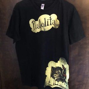 Pistolita Black Large Men's T-Shirt